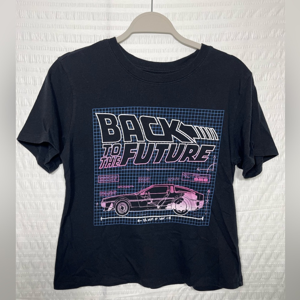 Back to the Future Black and Pink Crop Top
Universal Studios size Medium